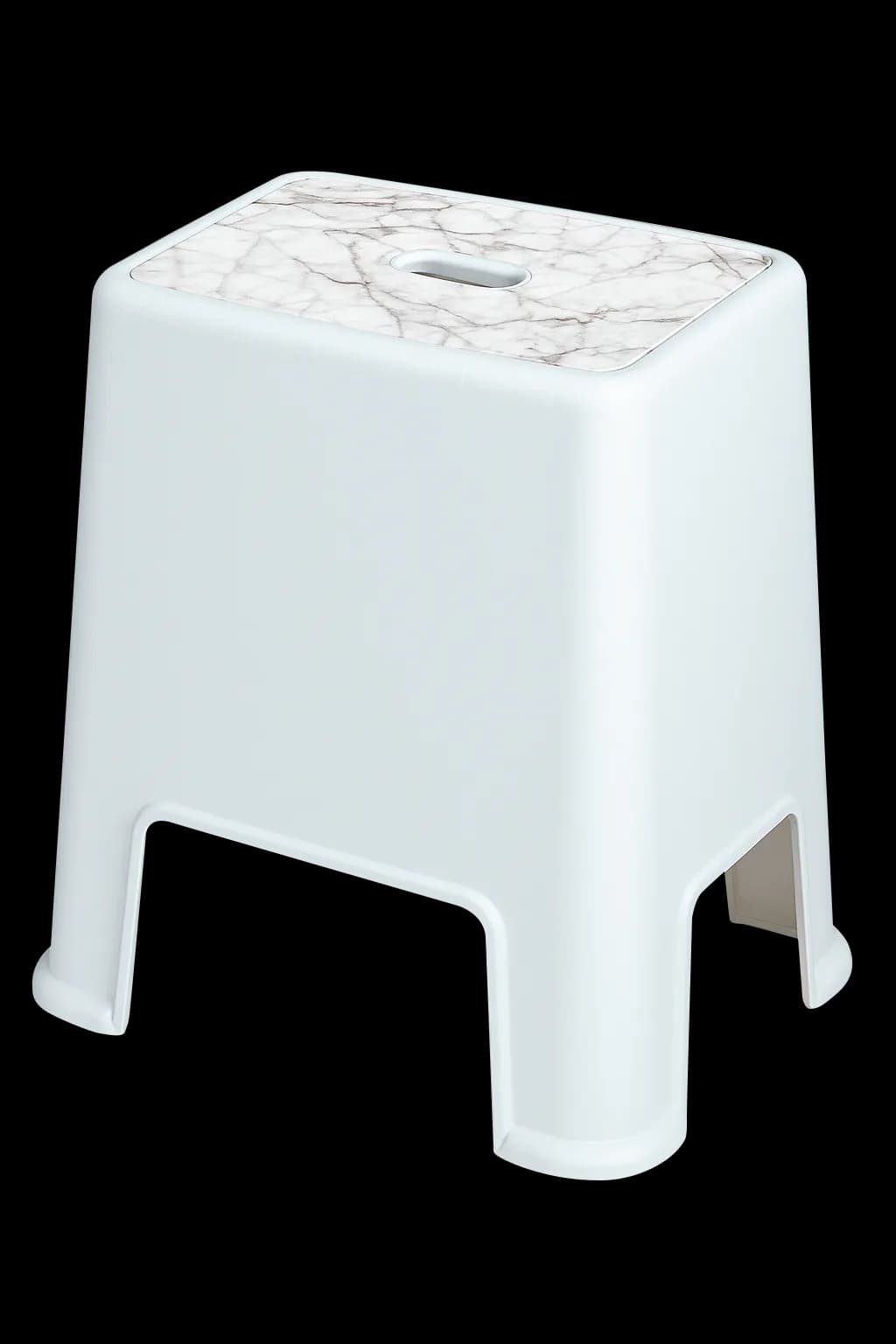 Patterned Luxury Large Non-Slip Bath Stool