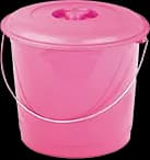 1 No Bucket Natural with Lid