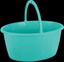 Oval Natural Balcony Basket