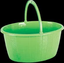 Oval Natural Balcony Basket