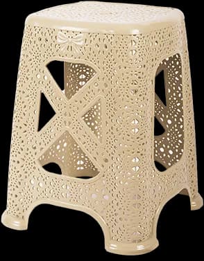 Large Lace Stool