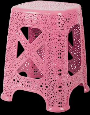 Large Lace Stool