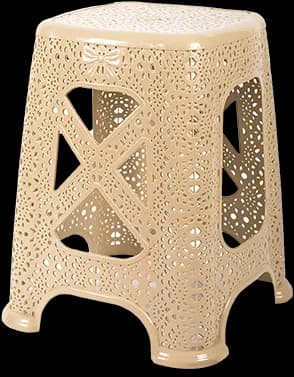 Large Lace Stool