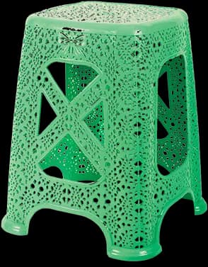 Large Lace Stool