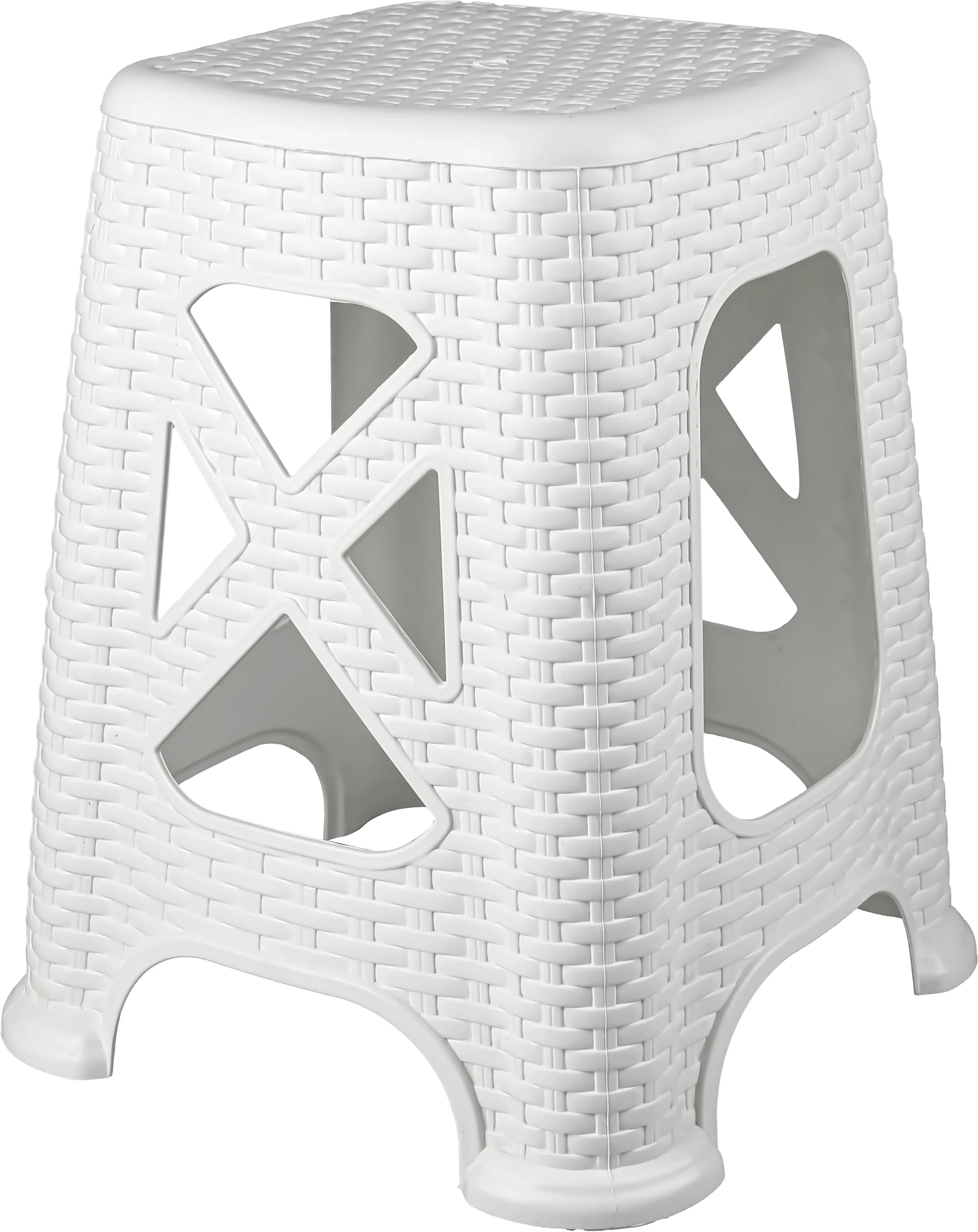 Large Wicker Stool Original