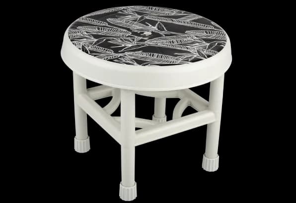 Patterned Tubular Stool